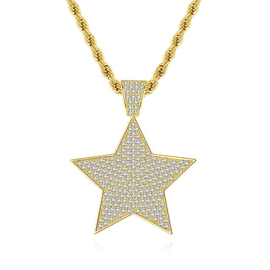 Iced Stern Anhänger